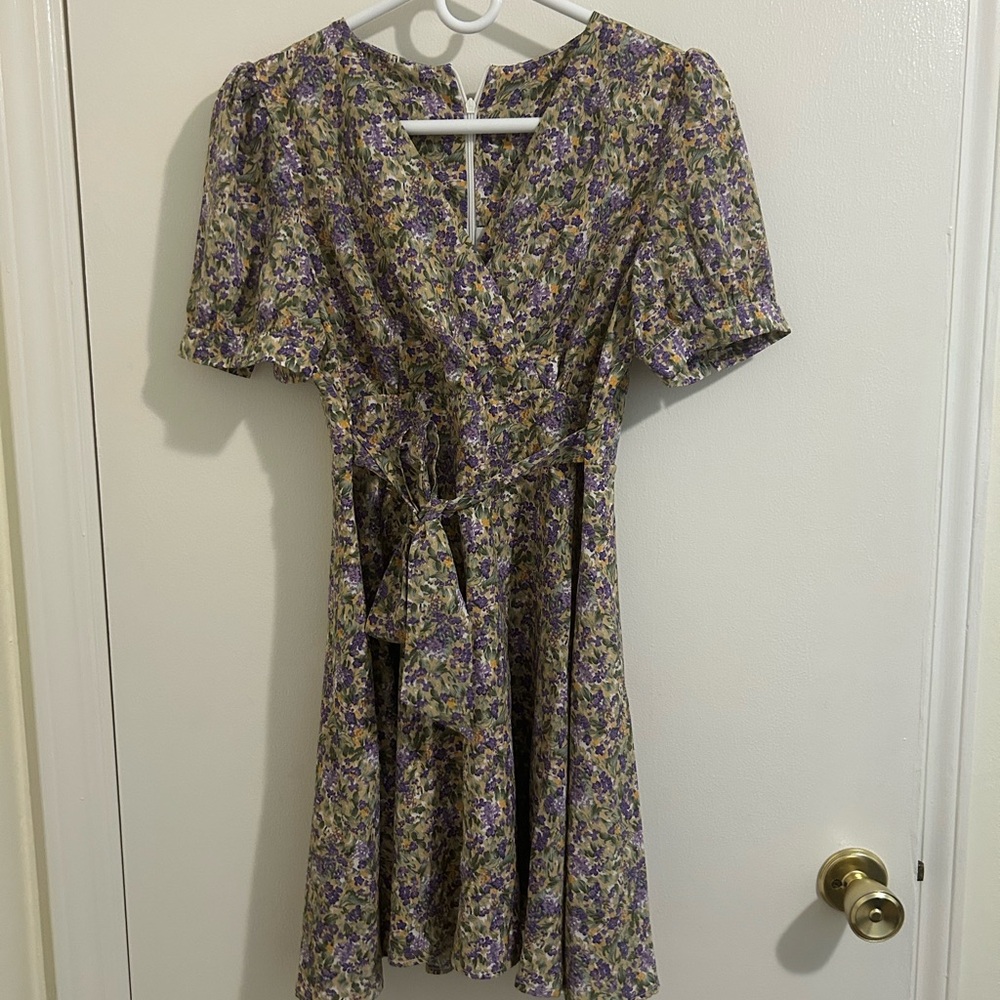 Floral Print Women's Dress